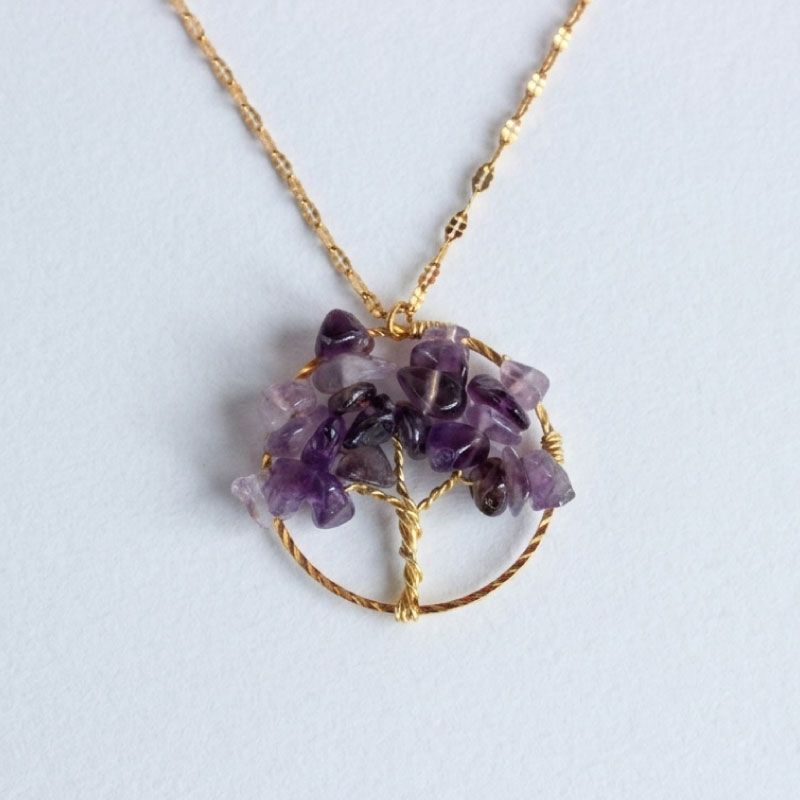 Collar Arbol de la Vida Jacaranda